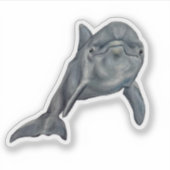 Bottle Nose Dolphin sticker (Voorkant)