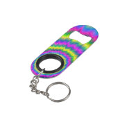 Bottle Open Neon Explosion Sleutelhanger Flessenopener (Achterkant Gekanteld)