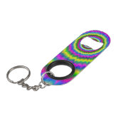 Bottle Open Neon Explosion Sleutelhanger Flessenopener (Voorkant Gekanteld)