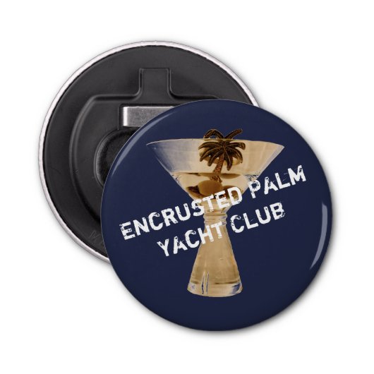 Bottle Opener van de Encruste Palm Yacht Club (Voorkant)