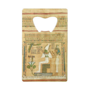 Bottle Opener voor de Kaart van Egyptische Hierogl Creditkaart Flessenopener