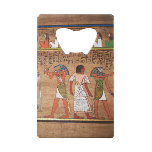 Bottle Opener voor de Kaart van Egyptische Hierogl Creditkaart Flessenopener