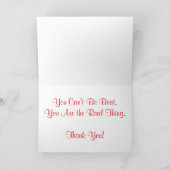 "Bottle Pet Cake" Dank u kaart (Binnen)