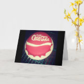 "Bottle Pet Cake" Dank u kaart (Gele Bloem)