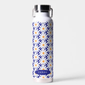 bottle water bottles daisies floral waterfles (Voorkant)