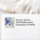 Bottlenose Dolfijn adreslabel Etiket (Insitu)