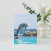 Bottlenose Dolphin Briefkaart (Staand voorkant)