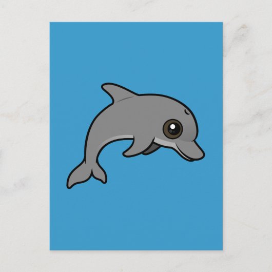 Bottlenose Dolphin Briefkaart (Voorkant)