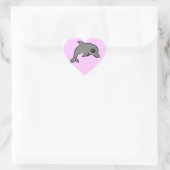 Bottlenose Dolphin Hart Sticker (Tas)