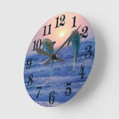 Bottlenose Dolphin op Sunrise Ronde Klok (Hoek)