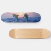 Bottlenose Dolphin op Sunrise Skateboard (Horizontaal)