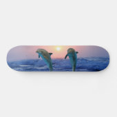 Bottlenose Dolphin op Sunrise Skateboard (Horizontaal)