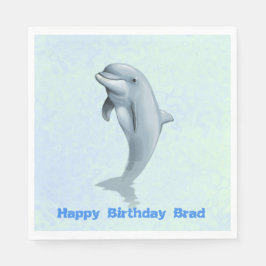 Bottlenose Dolphin Party Napkins Servet
