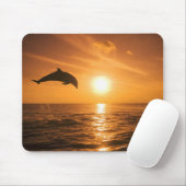 Bottlenose Dolphin springen Muismat (Met muis)