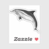 BOTTLENOSE DOLPHIN STICKER (Vel)