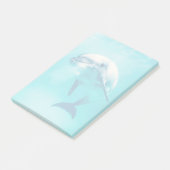 Bottlenosed dolfijn onderwater post-it® notes (Schuin)