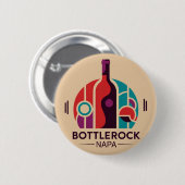 BottleRock Napa Valley Button (Voorkant /achterkant)