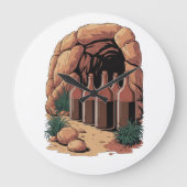 Bottles At A Cave Grote Klok (Voorkant)