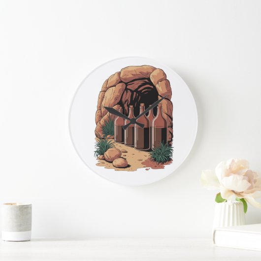 Bottles At A Cave Grote Klok (Huis)