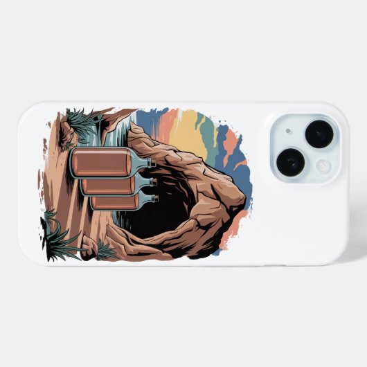 Bottles Near A Cave Entrance  Case-Mate iPhone Case (Achterkant (horizontaal))
