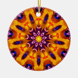Bottletops Kaleidoscope ~ Keramisch Ornament