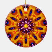 Bottletops Kaleidoscope ~ Keramisch Ornament (Achterkant)
