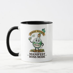 Botto Manifest Baas Modus Retro 1930s Cartoon Poti Mok