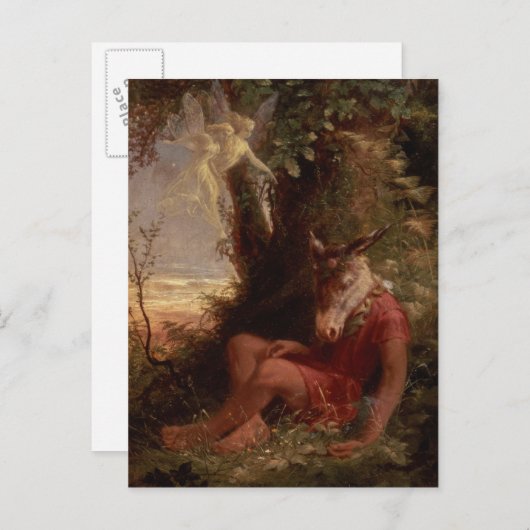 Bottom Aslaap, 1891 Briefkaart (Voorkant / Achterkant)