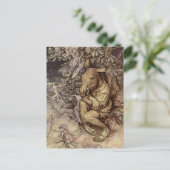 “Bottom en Titania” door Arthur Rackham Briefkaart (Staand voorkant)