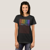 Bottom Gay Pride Flag Barcode LGBTQ Month Aestheti T-shirt (Voorkant volledig)