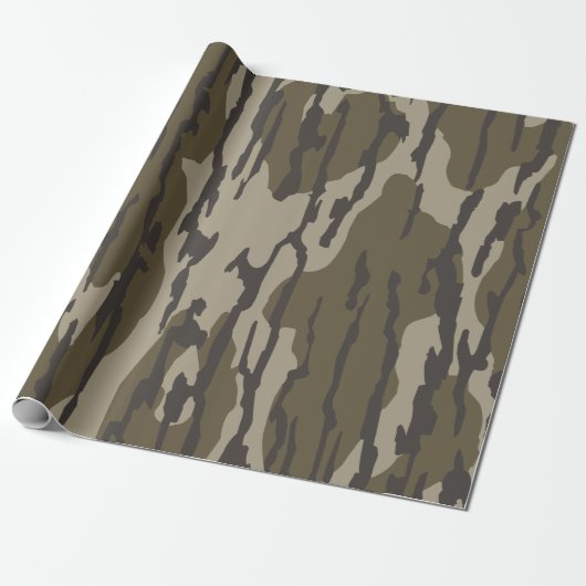 Bottom Land Camo Cadeaupapier (Uitgerold)