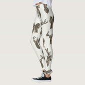 Bottom Lands Camo Coquette Bow for Women Deer Hunt Leggings (Links)