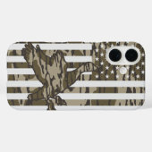 Bottom Lands Camo Patriottische Wilde Eend Camo Case-Mate iPhone Case (Achterkant (horizontaal))