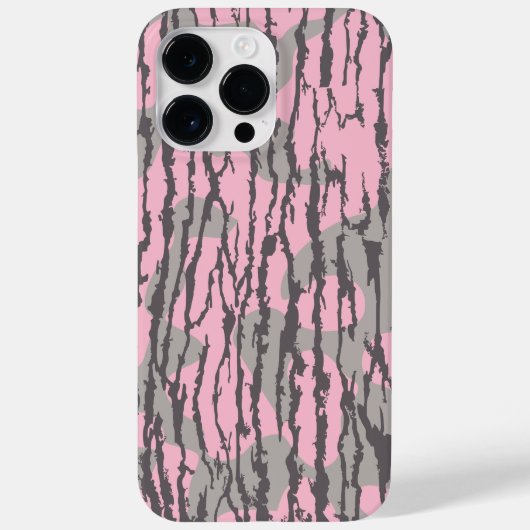 Bottom Lands Camo Roze voor Vrouwen en Meisjes Case-Mate iPhone Case (Achterkant)