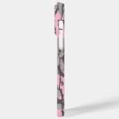 Bottom Lands Camo Roze voor Vrouwen en Meisjes Case-Mate iPhone Case (Achterkant / Links)