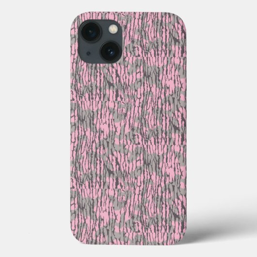 Bottom Lands Camo Roze voor Vrouwen en Meisjes Case-Mate iPhone Case (Achterkant)