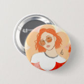 Bottom Mamamoo Hwasa Ronde Button 5,7 Cm (Voorkant /achterkant)