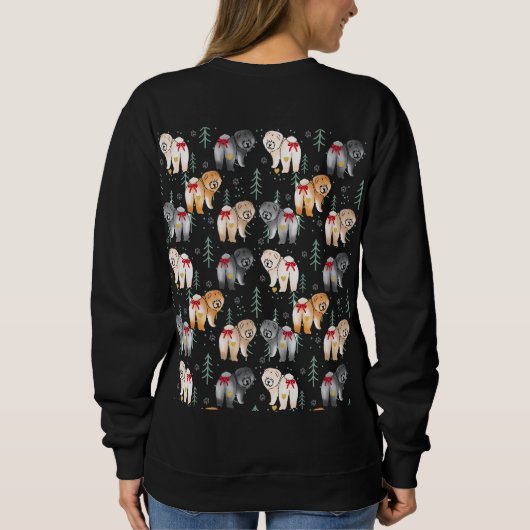 BOTTOM OF MY HEART Chow black shirts (Achterkant)