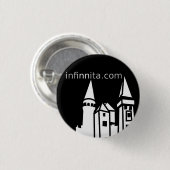 Bottom Princesa de Cristal Ronde Button 3,2 Cm (Voorkant /achterkant)