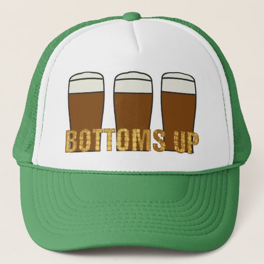 Bottomie omhoog Trucker Hat Trucker Pet (Voorkant)