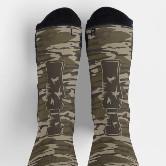 Bottomland Camo Call Me Duck Call Sokken (Top)