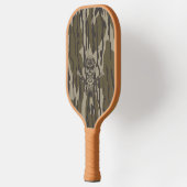 Bottomland Camo  Classic geweer en schedel Pickleball Paddle (Links)