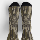 Bottomland Camo Classic geweer en schedel Sokken (Top)