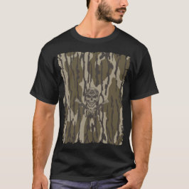 Bottomland Camo  Classic geweer en schedel T-shirt