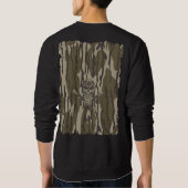 Bottomland Camo  Classic geweer en schedel Trui (Achterkant)