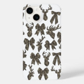 Bottomland Camo Coquette Bow Herten Jacht Vrouwen Case-Mate iPhone Case (Achterkant)
