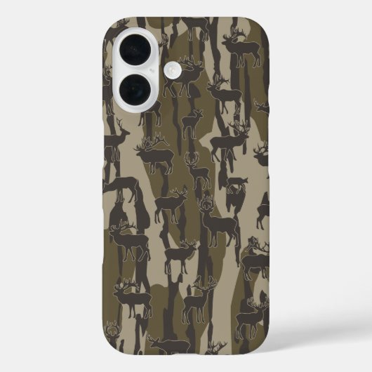 Bottomland Camo Deer Hunting Deer Patroon Case-Mate iPhone Case (Achterkant)