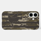 Bottomland Camo Duck Jagen op Amerikaanse vlag Case-Mate iPhone Case (Achterkant (horizontaal))