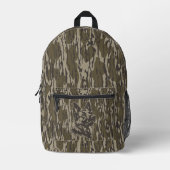 Bottomland Camo Duitse Herder Silhouet Bedrukte Rugzak (Voorkant)