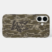Bottomland Camo Duitse Herder Silhouet Case-Mate iPhone Case (Achterkant (horizontaal))